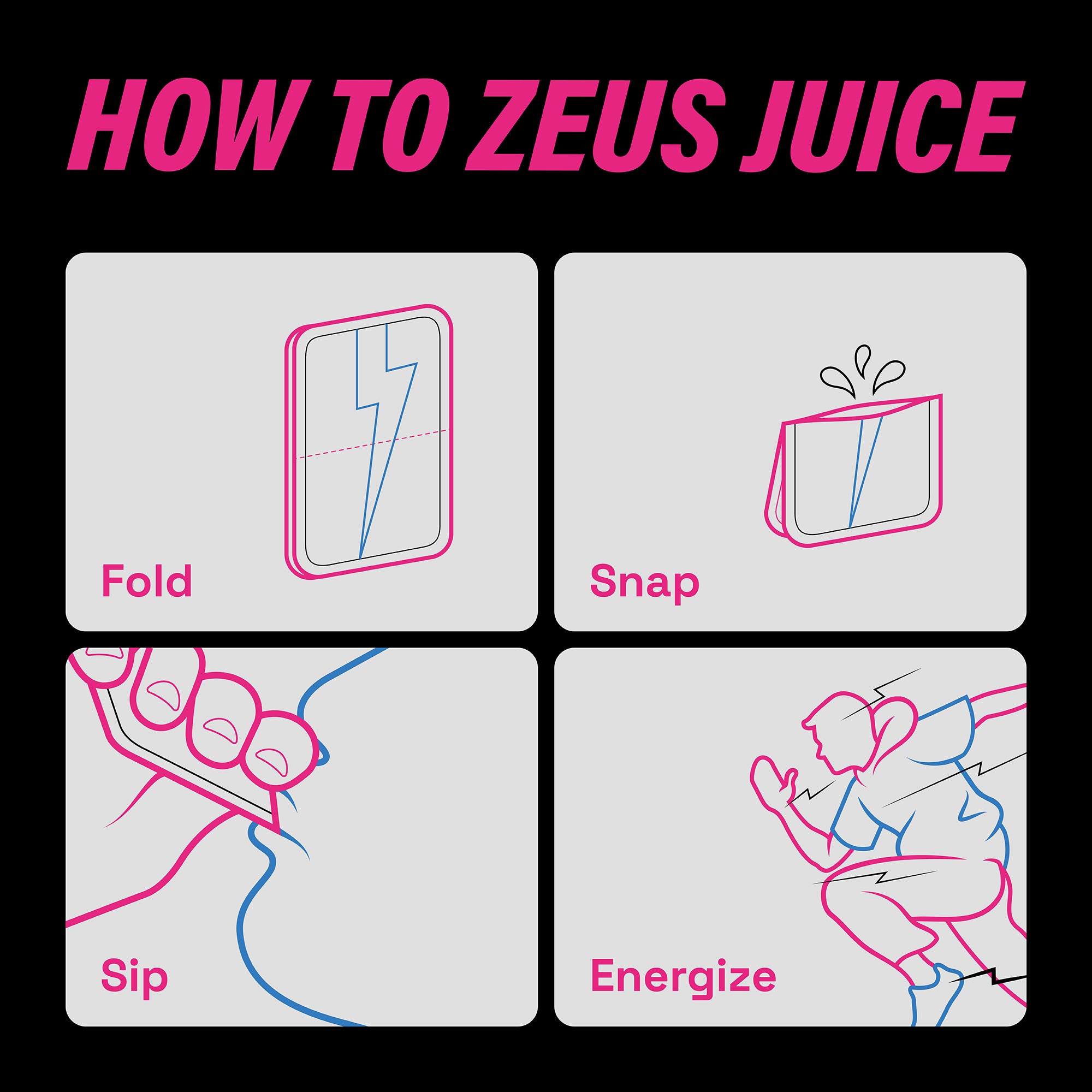 Zeus Juice Instant Energy Gel - Single Sachet